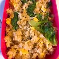 Piyorio's cooksnap of when they made シャキシャキレタスの鮭炒飯.