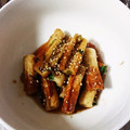 おかかーさん's cooksnap of when they made ☆簡単♪♪ちくわのかばやき☆.