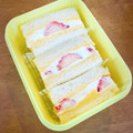 おたまりん's cooksnap of when they made 秘密のレシピ♪大人気フルーツサンド☆.