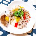 ﾁｲﾁｬﾝﾏﾏ's cooksnap of when they made 豚こま・長芋・パプリカの塩レモン風炒め♪.