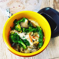 ぼちぼち料理してます's cooksnap of when they made 春の訪れ♪土筆と生椎茸の卵とじ～丼にも～.