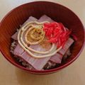 ラリー＆サラ's cooksnap of when they made ベーコン丼ご飯☝火を使わない簡単レシピ.