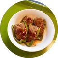 世界の中心's cooksnap of when they made ピーマンの肉詰め☆チーズ入り.