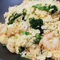 クックTLDS2A☆'s cooksnap of when they made 海老とブロッコリーのガリバタ炒飯.