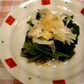 ママぽちゃ's cooksnap of when they made ジュジュジュ～ネギ焼きほうれん草.