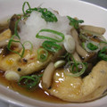 沙羅の木's cooksnap of when they made 焼きがんものきのこあんかけ☆おろしのっけ.
