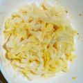 クック57W0GW☆'s cooksnap of when they made 白菜と玉ねぎ明太子サラダ.