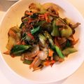 リコば's cooksnap of when they made 舞茸・チンゲン菜・玉ねぎ　オイスター炒め.