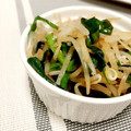 mk111♡'s cooksnap of when they made 酢と醤油だけ★旨！ニラともやしのお浸し.