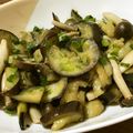 こにた's cooksnap of when they made レンジで簡単♡蒸しナスのラー油和え.