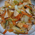 ナーちゃん's cooksnap of when they made これは〜美味い！白菜と厚揚げ炒め.