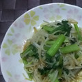 みがつくひと's cooksnap of when they made 小松菜と豆もやしのアジア風炒め.