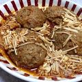 ありちゃん☆02's cooksnap of when they made 冷凍ハンバーグで煮込みハンバーグ風.