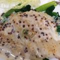 スウー's cooksnap of when they made 鱈のムニエル　マスタードクリームソース.