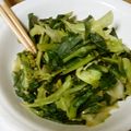 ケンチャナヨ～'s cooksnap of when they made 菜の花のバターガーリック炒め.