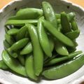 mi_ricky's cooksnap of when they made 簡単絶品・スナップエンドウの白だし煮.