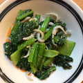 ちはるき27's cooksnap of when they made 小松菜としらすの和え物.
