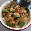 たけうちーの's cooksnap of when they made ♪アボカドと豚肉の簡単生姜焼き♪.