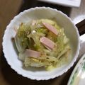 ビキナーもんちゃん's cooksnap of when they made 簡単☆白菜サラダ.