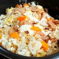 CandyGGG's cooksnap of when they made こくうまっ☆干し椎茸と豚肉の炊き込みご飯.