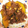 みほ。's cooksnap of when they made かぼちゃと牛肉のガリバタめんつゆ炒め.