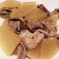 クッキングりな's cooksnap of when they made 時短＊豚肉と大根の煮物（豚バラ大根）.