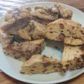 夕夏ママ's cooksnap of when they made トースターでスタバ風チョコスコーン.