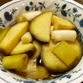 yukko2810's cooksnap of when they made ばぁちゃんの味♥さつまいもとネギの煮物.