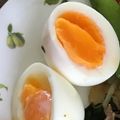 ミオミーオマンマミー's cooksnap of when they made 半熟茹で卵。.