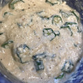 s2まる。's cooksnap of when they made ☆オクラと豆腐のマヨ白和え☆.