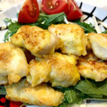 しょこ汰's cooksnap of when they made 簡単 笹身のピカタ 揚げないナゲット風.