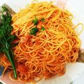 クック14565☆'s cooksnap of when they made ツナトマトのパスタ.