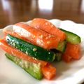 rimgorimgo's cooksnap of when they made 人参と胡瓜の浅漬け♥ゴマ味噌で☆簡単☆.