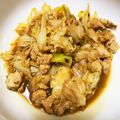 まっつんn's cooksnap of when they made 春キャベツと鶏胸肉のピリ辛味噌炒め.