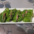 よちりん's cooksnap of when they made サンチュで巻き巻き ローストポーク♪.