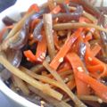 ａｎａｊａｎｂｏ's cooksnap of when they made 蒟蒻入り☆きんぴら.