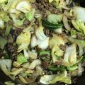 クックJAQ6EL☆'s cooksnap of when they made パパッとおかず☆キャベツとひき肉炒め.