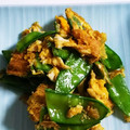 しり刑事's cooksnap of when they made 絹さやたまご炒め.