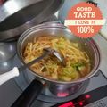 月✳Iris's cooksnap of when they made 簡単❁白菜ともやしの味噌カレー風味スープ.