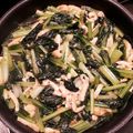 クックるん☆戦隊's cooksnap of when they made 小松菜の煮浸し.