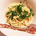kaoru☆2061's cooksnap of when they made 簡単！早い！明太子クリームパスタ.