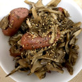 ナガヲ's cooksnap of when they made 舞茸ウインナーの麺つゆバター柚子胡椒炒め.