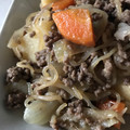 なびー・remrem's cooksnap of when they made 我が家の定番！豚ひき肉じゃが♪.