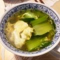 イシヤマさん's cooksnap of when they made 小松菜とたまごのスープ.