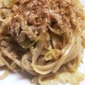 おはぎ☆おはぎ♪'s cooksnap of when they made シンプル簡単焼きうどん。.