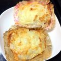 猫太朗さん's cooksnap of when they made ホットケーキミックス惣菜パン ♡.