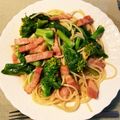 ☆☆ちょこちゃん☆☆'s cooksnap of when they made 春香る✤菜の花とベーコンの和風パスタ.