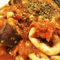 おすわりつんこ's cooksnap of when they made おぼれイカ☆イカと茄子･豆のトマト煮込み.