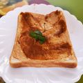 ♡sayulily♡'s cooksnap of when they made ピーナッツバターカレートースト.