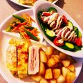 ame-ikuru's cooksnap of when they made ブロッコリーとローストビーフのサラダ.